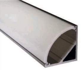 سكة بروفايل زاوية سلفر عرض 1.58 ارتفاع 1.58