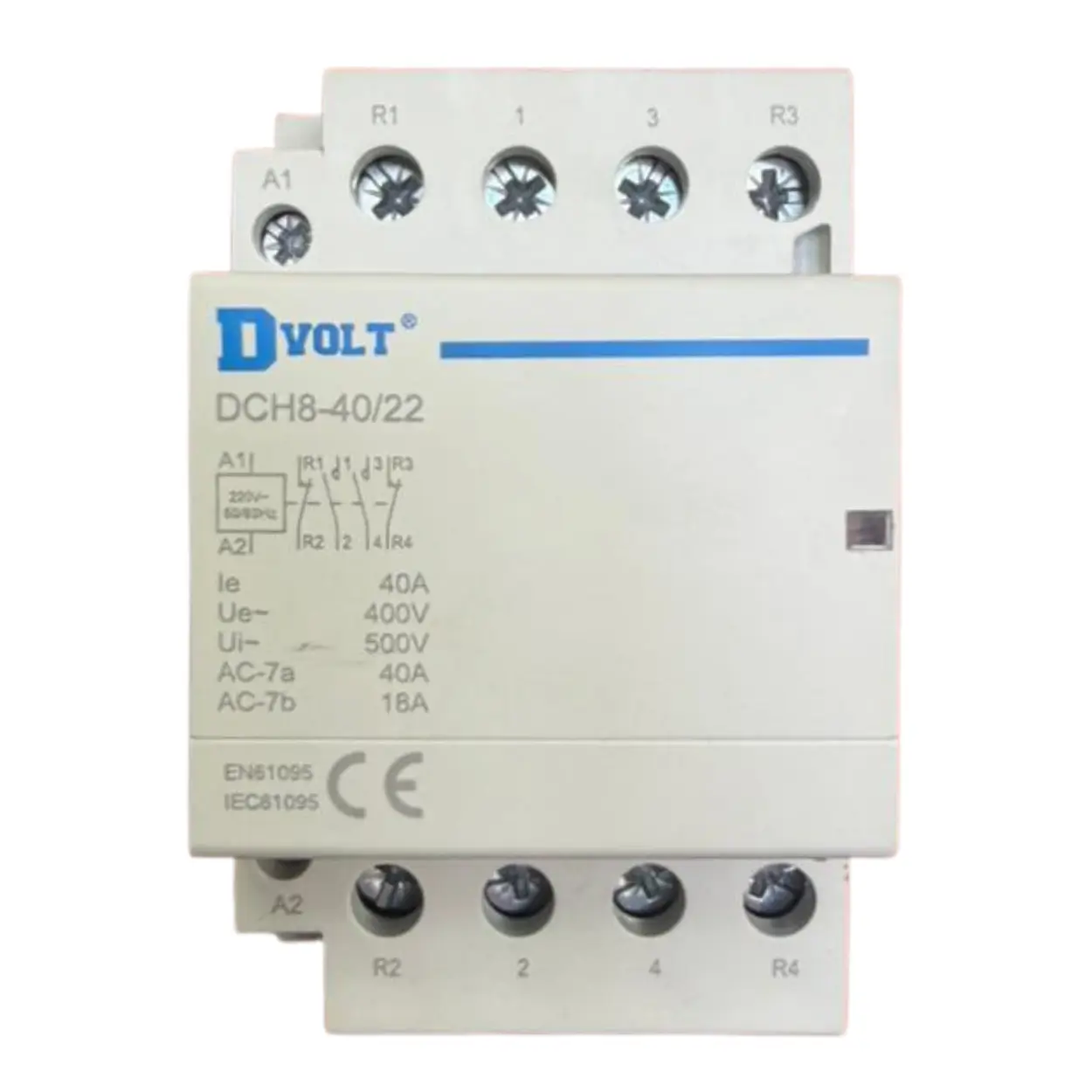 كنتكتور قلاب رباعي 40A